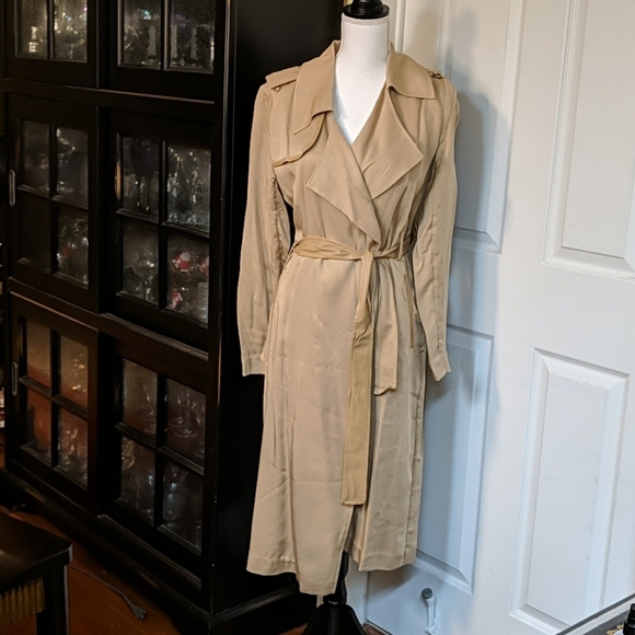 🎉HP🎉👗 Badgley Mischka Trench Coat - Picture 2 of 13